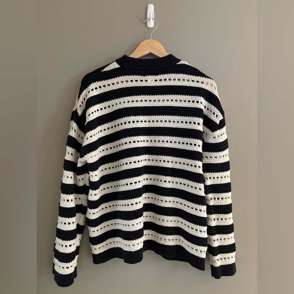 H&M Chunky Eyelet Knit Jumper: - Picture 5 of 5